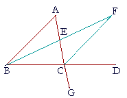 The exterior angle