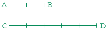 AB, CD are multiples of a common measure